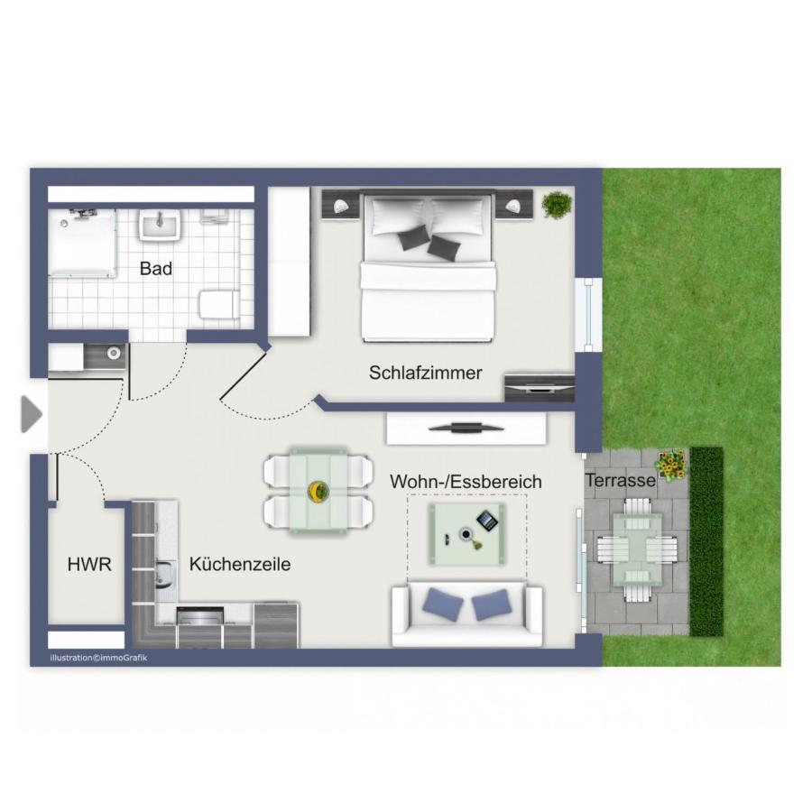 Linden-Palais Wohnung 07 Heiligendamm Eksteriør billede